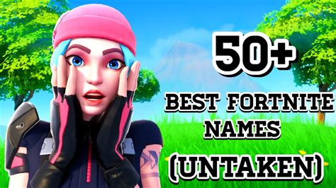 50 Best Fortnite Names 2022 Untaken Youtube