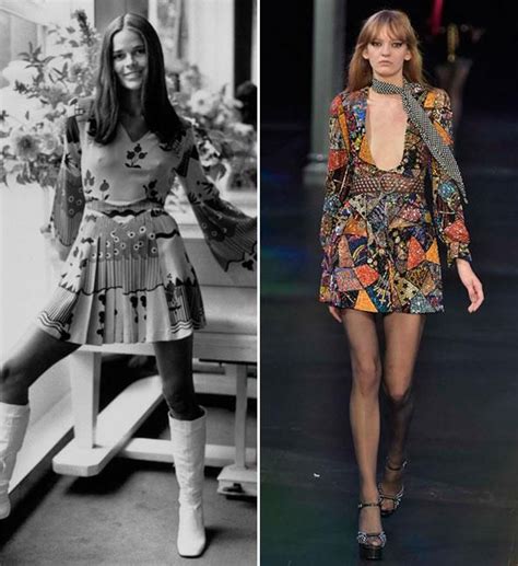 then and now the 70s trend