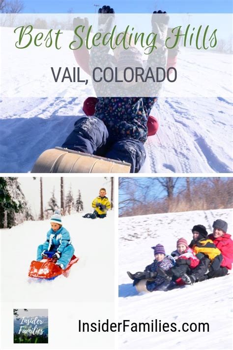 Vail Sledding Hills Vail Colorado Winter Ski Colorado Resorts