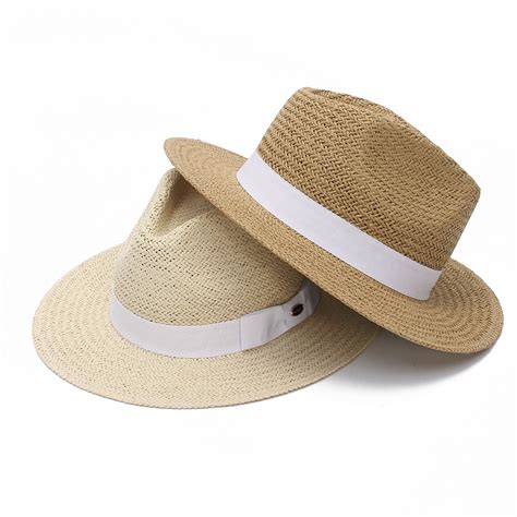 Gemvie 100 Paper Make Up Summer Hats For Men Women With Brims Classical