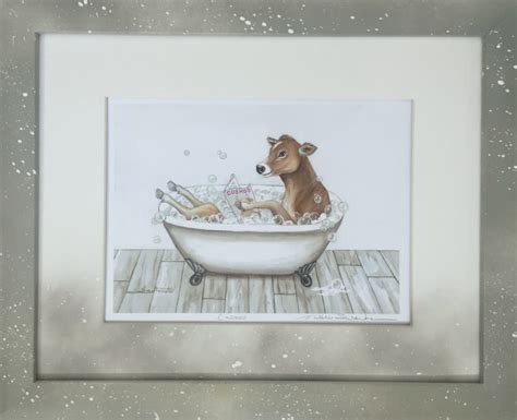 Donkey mating is an entertainment site, sharing pictures and funny videos. Cow in Bathtub | Reading Cosmoo | Painting | catzooart