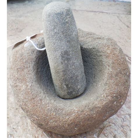 Prehistoric Native American Stone Mortar And Pestle
