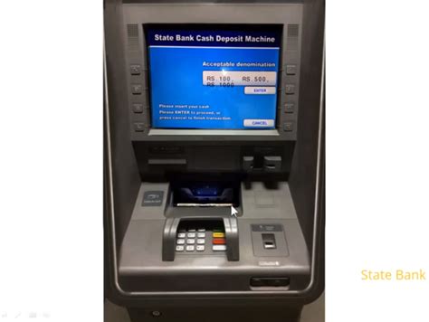 How To Deposit Cash At Sbi Atm