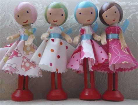 Clothes Pin Dolls Really Cute Dolls Handmade Doll Crafts Doll
