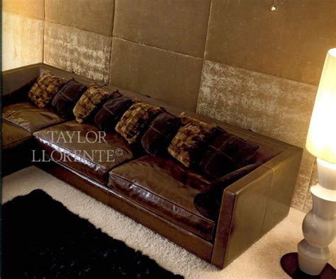Designer Sectional Leather Sofa Taylor Llorente Furniture