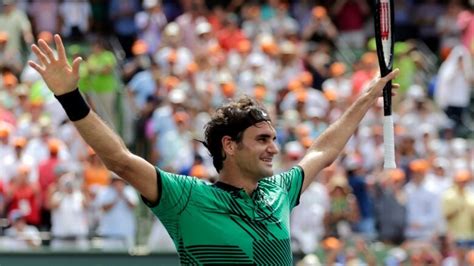 Roger Federer Becomes Oldest Miami Open Mens Champion Cbc Sports