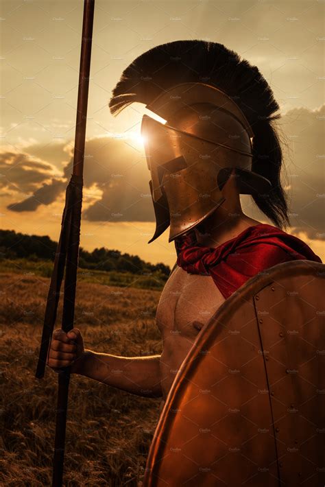 Spartan Warrior High Quality People Images ~ Creative Market