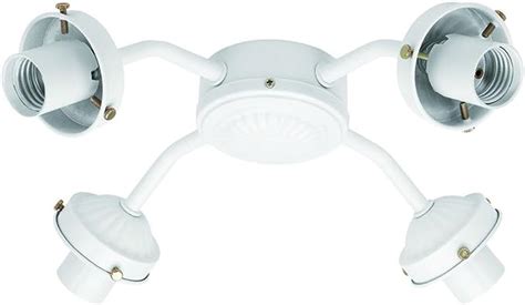 Hunter 22528 4 Light White Light Fitter Ceiling Fan Light Kits