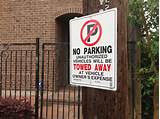 Illegal Parking Signs Photos
