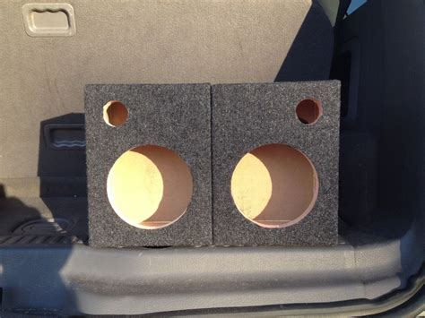 675 Component Speaker Box Enclosure Kicker Qss74 Car