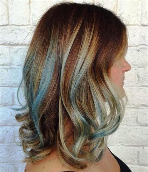 Blue black hair has its own magic. Gimme the Blues: Bold Blue Highlight Hairstyles