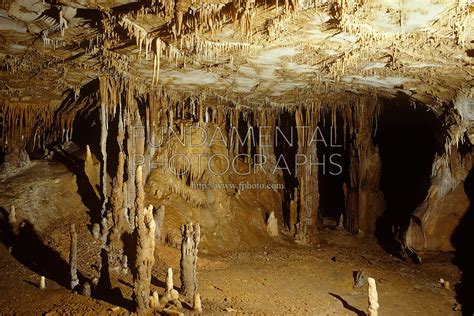 Mammoth Cave Stalactites Cave Mineral Geology Fundamental Photographs