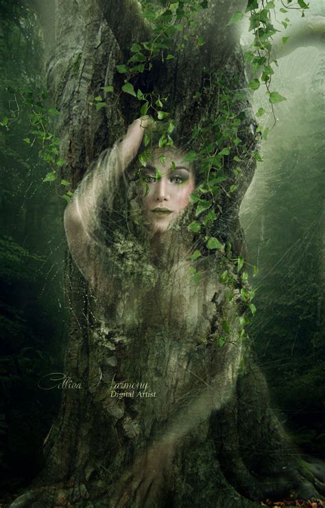 The Entwives By Celtica Harmony On Deviantart Spirited Art Tree Art