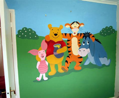 Winnie The Pooh Bedroom Mural By Amazura On Deviantart