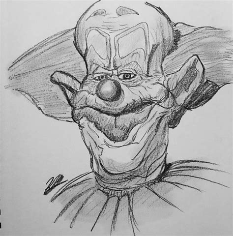 Evil Clown Drawing On Instagram Scary Clown Drawing Drawings Images