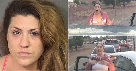 Bidexmedia Bizarre Moment Furious Nevada Woman 32 Flashes And Hurls