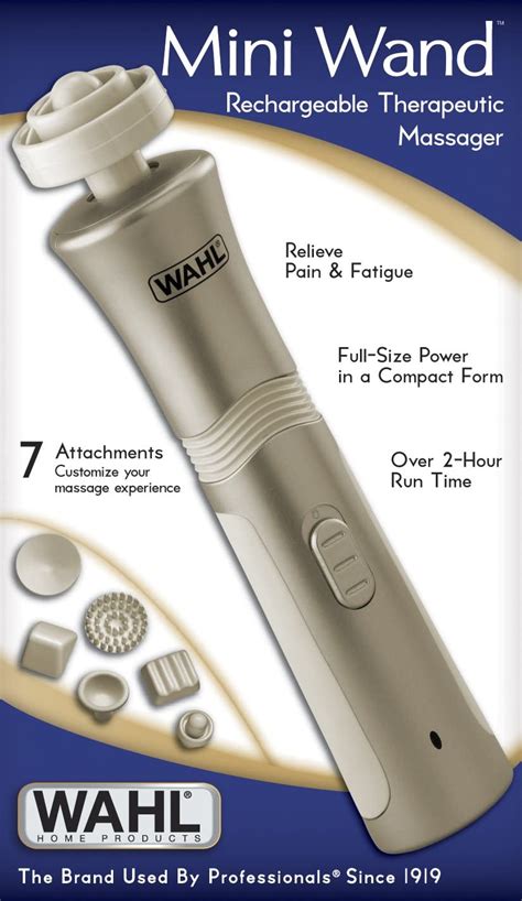 Wahl Mini Wand Hand Held Rechargeable Massager Uk Health