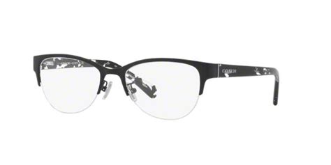 Hc5078 Shop Coach Black Semi Rimless Eyeglasses At Lenscrafters