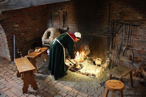 Cooking Medieval Style At The Gainsborough Old Hall Medieval Kitchen