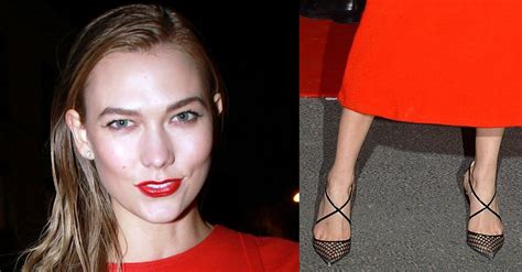 Karlie Kloss In Christian Louboutin Cross Blake Pumps