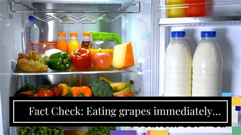 Fact Check Eating Grapes Immediately After Taking Medicine Can Cause