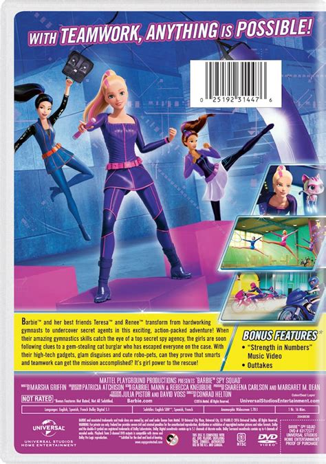 Buy Barbie Spy Squad Dvd Gruv