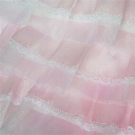 Luxury Pink Lace Victorian Cottage French Country Ruffle Dust Etsy