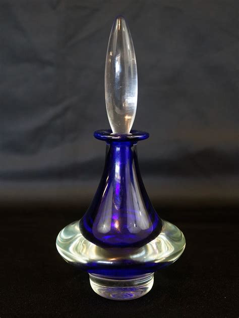 Sold Price Signed Art Glass Perfume Bottle July 6 0117 1000 Am Pdt