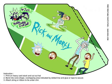 Rick And Morty Template