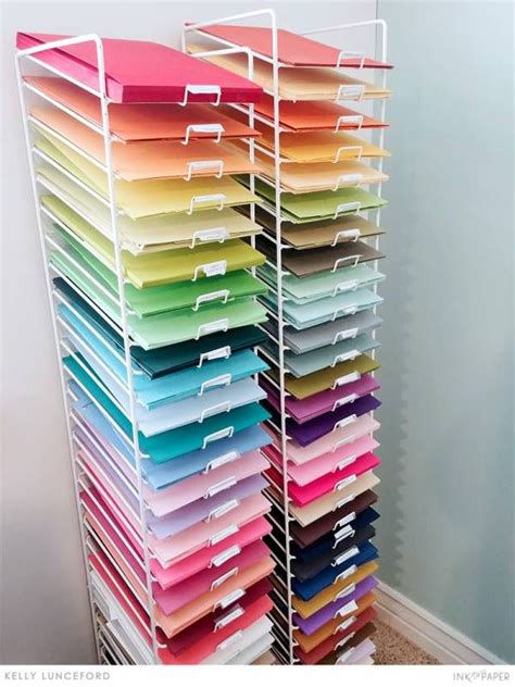 12×12 Paper Storage Diy Vertical Organizer For Scrapbook Paper Artofit