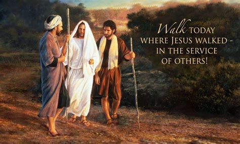 Walk Today Where Jesus Walked Greg Olsen Christ Road To Emmaus