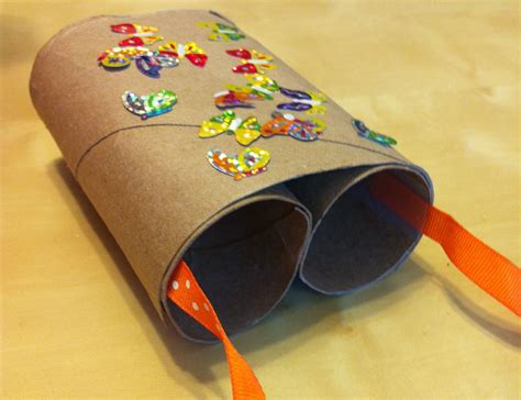 Toilet Paper Roll Binoculars | Toilet paper roll crafts, Craft