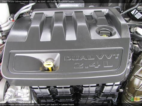 24l Dohc 16v Dual Vvt 4 Cylinder Engine For The 2007 Chrysler Sebring