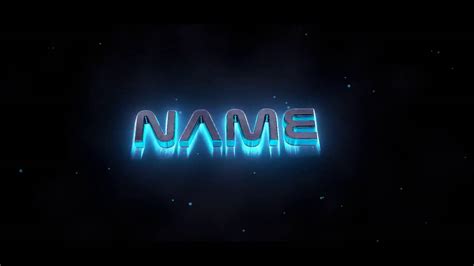 Free Cool Sync Intro Template Blender 3 Name Youtube