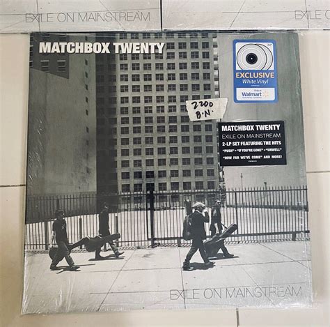 Matchbox Twenty Exile On Mainstream Greatest Hits Vinyl Record