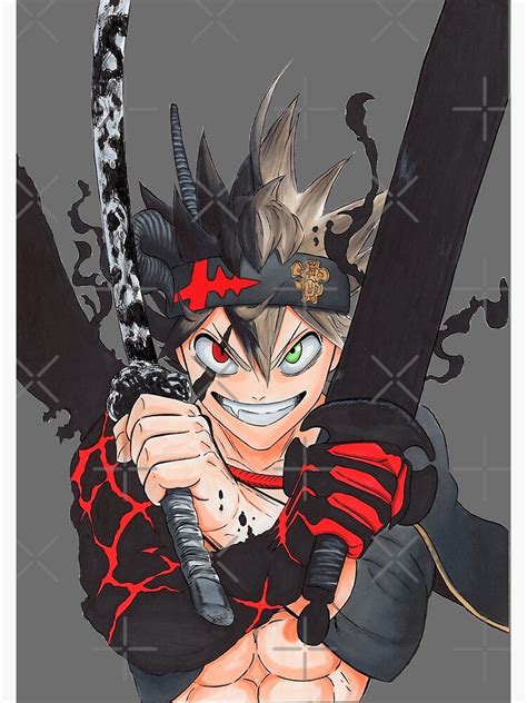 Asta Demon Form Poster For Sale By Leizoart Redbubble