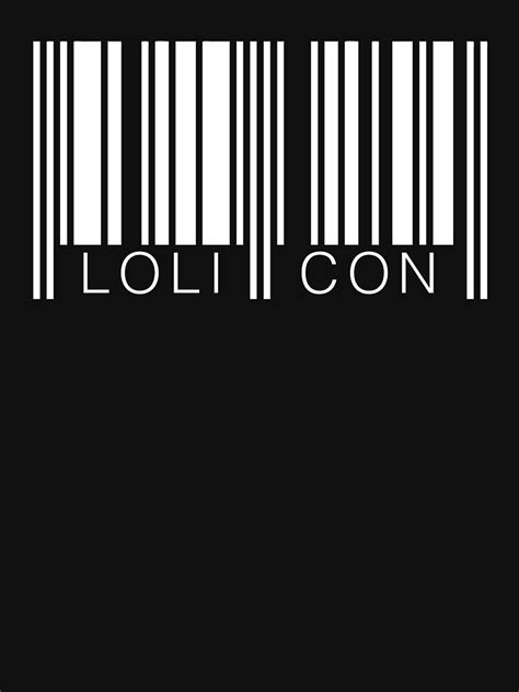 Lolicon Barcode Shirt T Shirt For Sale By Janeflame Redbubble