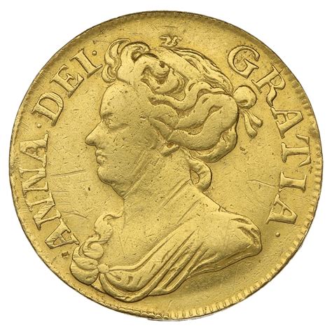 Buy A 1711 Queen Anne Gold Guinea From Bullionbypost From £75660