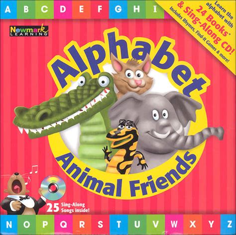 Alphabet Animal Friends Readers Boxed Set Newmark Learning