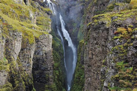 Glymur Waterfall West Iceland Gj Travel