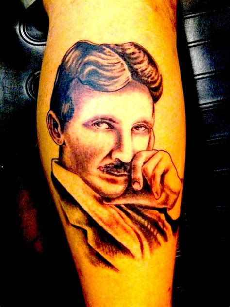 Nikola Tesla Tattoo Jimmy The Saint Tattoo Artist