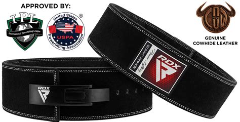 Rdx Powerlifting Belt For Weight Lifting Approved By Ipl And Uspa