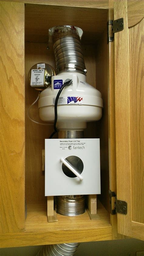 dryer booster fan woodbin