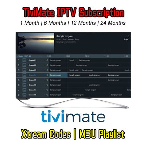 TiviMate IPTV Subscription
