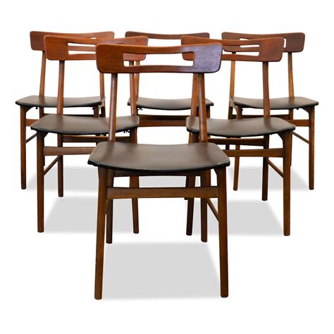 We thought that pottery barn and crate & barrel were the but games in town and quick set up. Vintage Teak Danish Modern Dining Chairs - Vintage Vibes