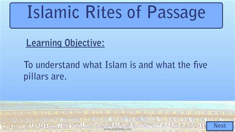 Islamic Rites Of Passage Docslib