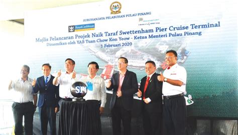 The swettenham cruise ship terminal in george town, penang, malaysia. Swettenham Pier Cruise Terminal upgrades underway