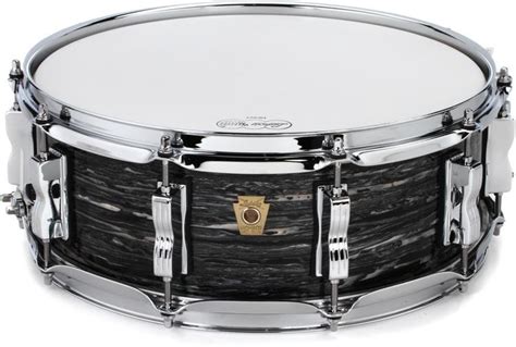 Ludwig Classic Maple Snare Drum 5 X 14 Inch Vintage Black Oyster