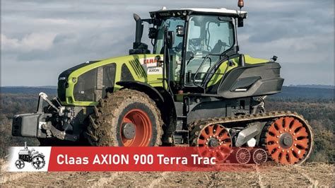 Claas Axion 900 Terra Trac Semi Tracked Tractor Youtube