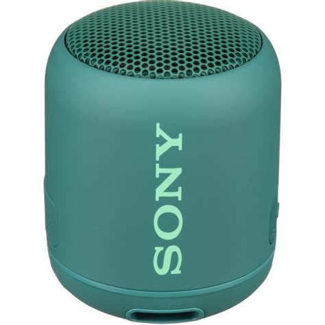 Sony Srs Xb12 Portable Bluetooth Speaker Green Srsxb12g Bandh